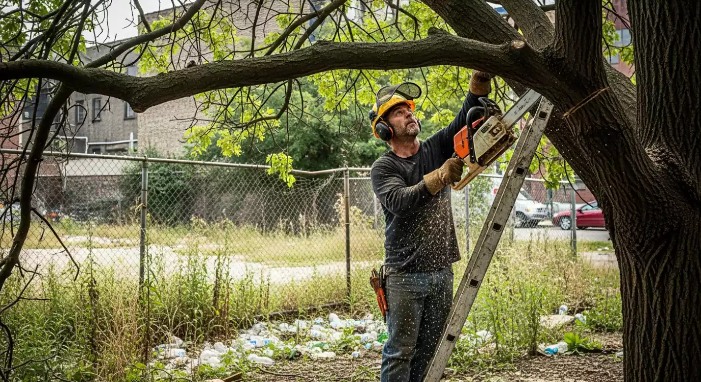 Manejo de vegetação urbana e tipos de poda para segurança