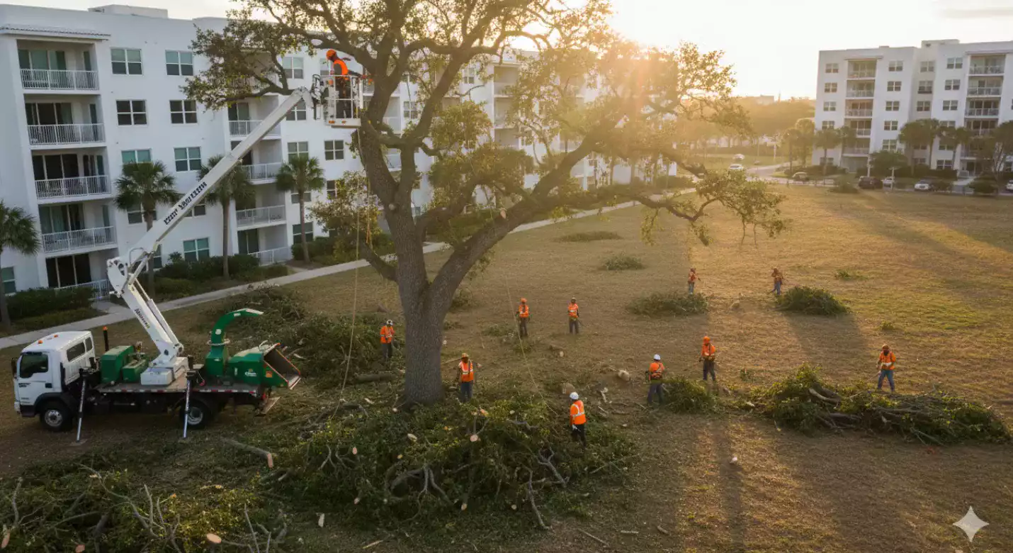 Manejo de vegetação urbana e prevenção de riscos