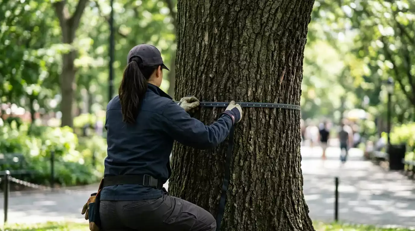 Equipe realizando destinação ambientalmente correta de resíduos