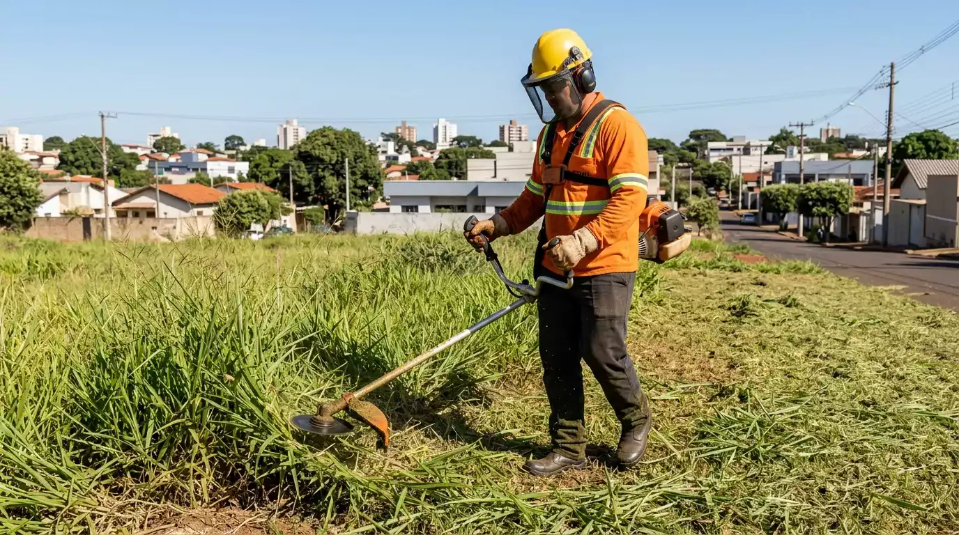 Poda de árvores no período adequado em Campo Grande